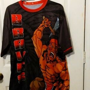 Braves sport shirt sz XL